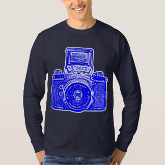 Camiseta Cámara gigante de Alemania Oriental - Azul y blanc