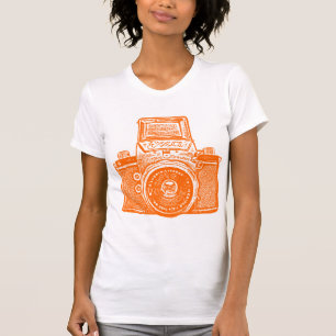 Camiseta Cámara gigante de Alemania Oriental - Naranja