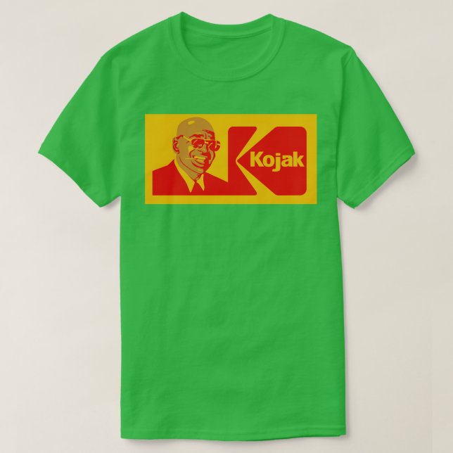 Camiseta Cámara instantánea de Kojak (Diseño del anverso)