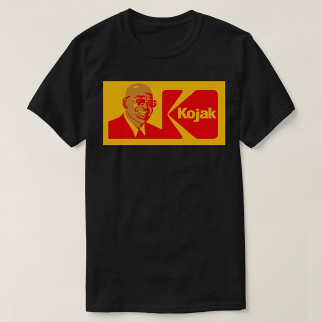 Camiseta Cámara instantánea de Kojak (Diseño del anverso)