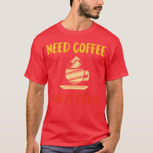 Camiseta Cámara Operador cita retro