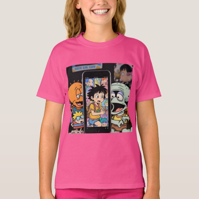 Camiseta Cámara personalizado Squidward (Anverso)