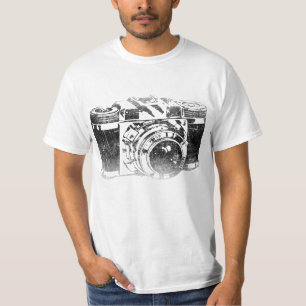 Camiseta Cámara retra de los años 50