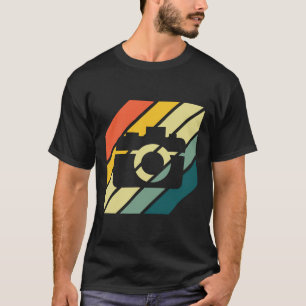 Camiseta Cámara retro vintage de Shirt 0mk4X