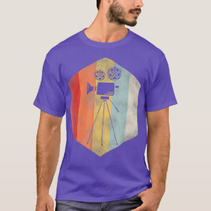 Camiseta Cámara Retro Vintage T Shirt - Regalo de camarógra