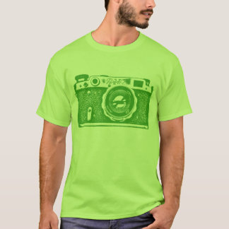 Camiseta Cámara rusa soviética gigante - Aguacate verde
