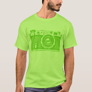 Camiseta Cámara rusa soviética gigante - Verde marciano