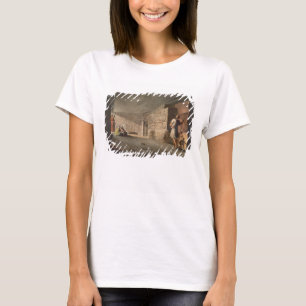 Camiseta Cámara subterránea cerca de las pirámides en