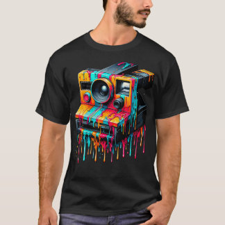 Camiseta Cámara Vintage Fotógrafo Fotografía Fotografía