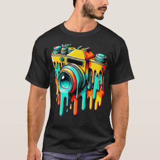Camiseta Cámara Vintage Fotógrafo Fotografía Fotografía
