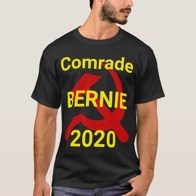 Camiseta Camarada Bernie 2020 (Anverso)
