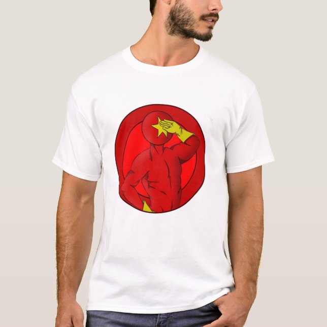 Camiseta Camarada fascista T-Shirt de Bolchevique (Anverso)