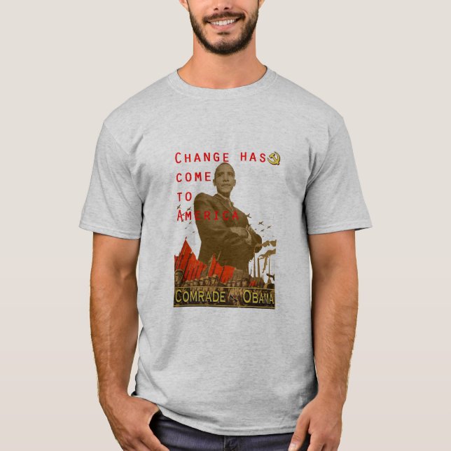 Camiseta Camarada Obama (Anverso)