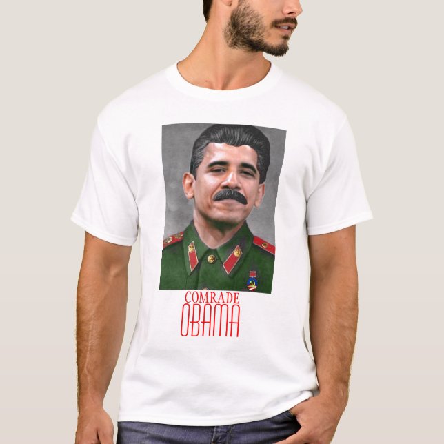 Camiseta Camarada Obama (Anverso)