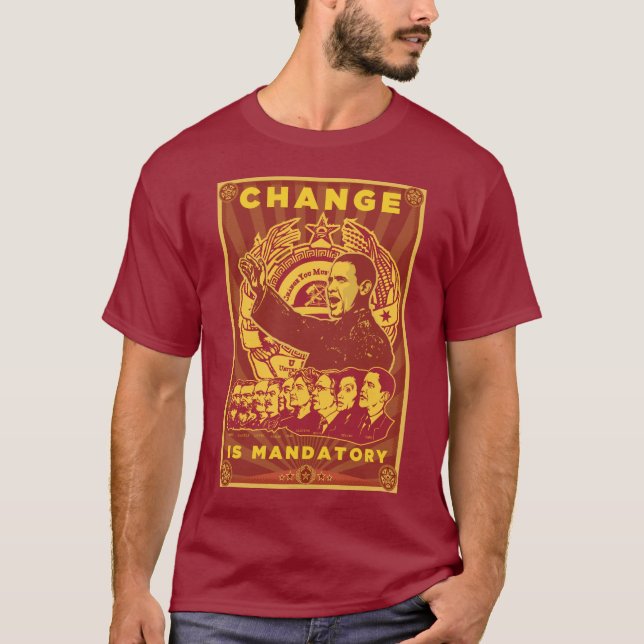 Camiseta Camarada Obama Spoof Shirt (Anverso)