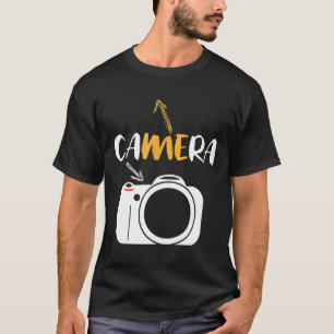 Camiseta Cámaras de autoconciencia para fotógrafos