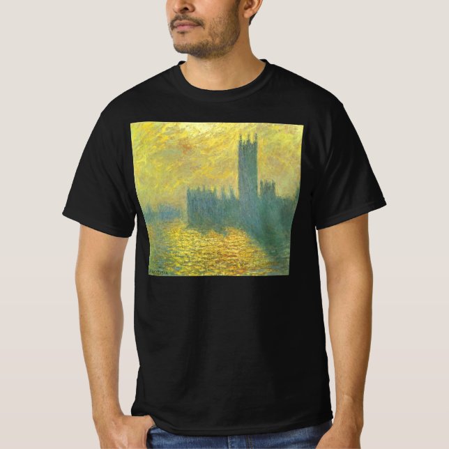 Camiseta Cámaras del Parlamento, cielo estrepitoso por Clau (Anverso)