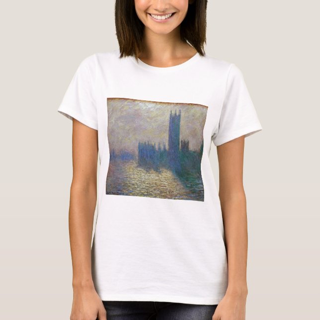 Camiseta Cámaras del Parlamento (Londres), Monet (Anverso)