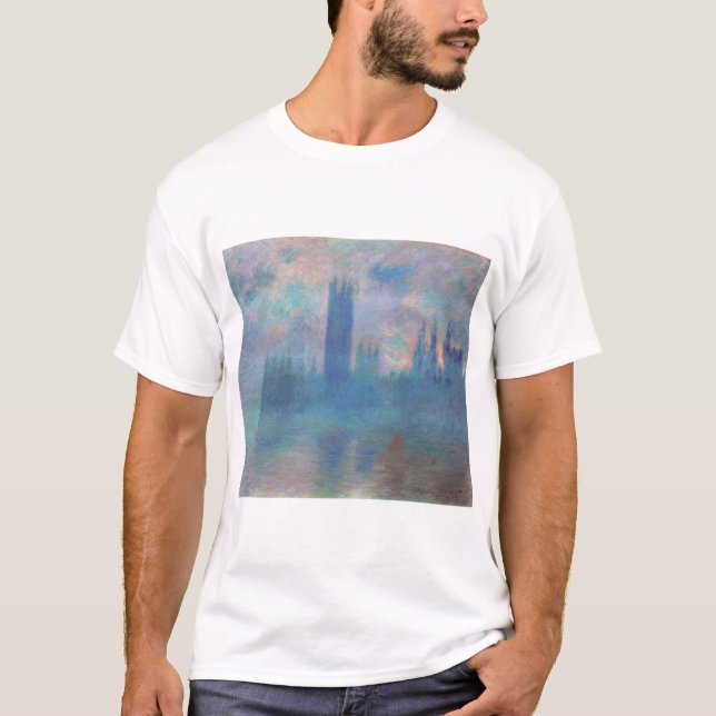 Camiseta Cámaras del Parlamento (Londres), Monet (Anverso)