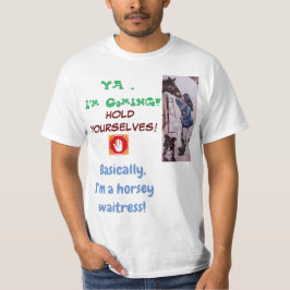 Camiseta camarera de horsey