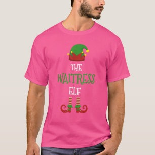 Camiseta camarera Elf Family Mating Group Pajama Xmas Fun