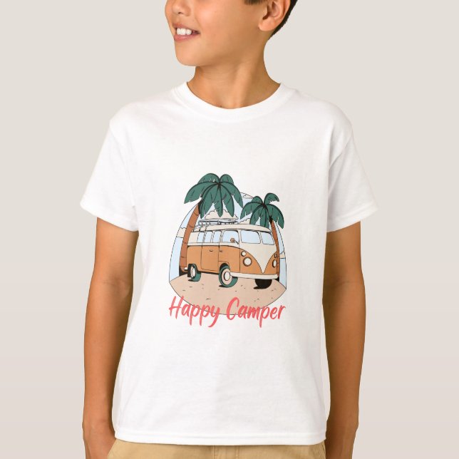 Camiseta Camarera feliz (Anverso)