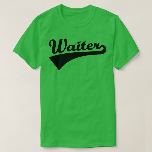 Camiseta Camarero 5 (Diseño del anverso)