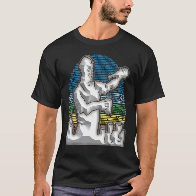Camiseta Camarero Camarero Dice Cóctel Bar Fiesta (Anverso)