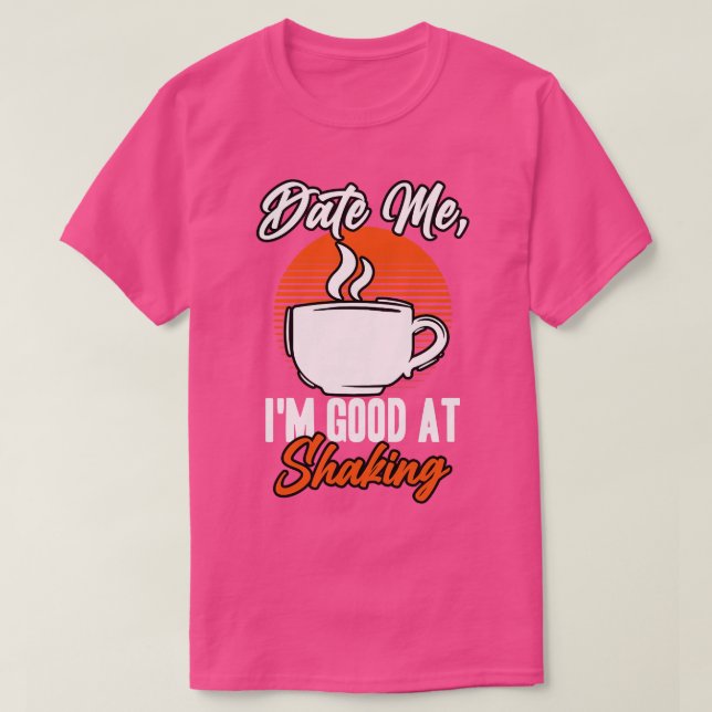 Camiseta Camarero Cita Me Soy Bueno Sacudiendo (Diseño del anverso)