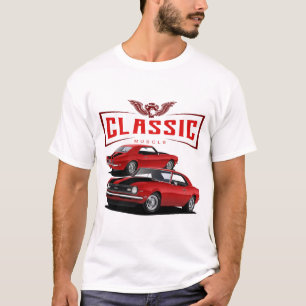 Camiseta Camaro Rojo Clásico