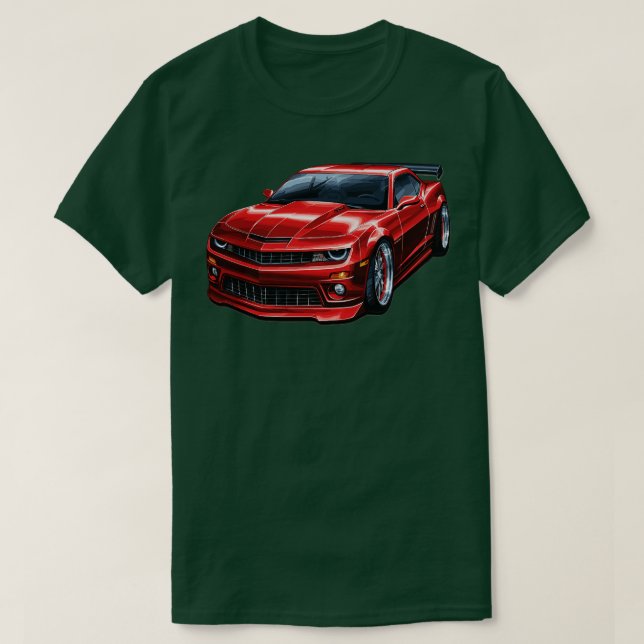 Camiseta Camaro SS 2001 (Diseño del anverso)