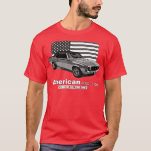 Camiseta Camaro SS 396 Músculo Americano  60s 70s Lo Viejo 