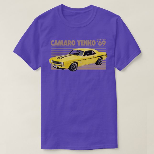 CAMISETA CAMARO YENKO (Diseño del anverso)