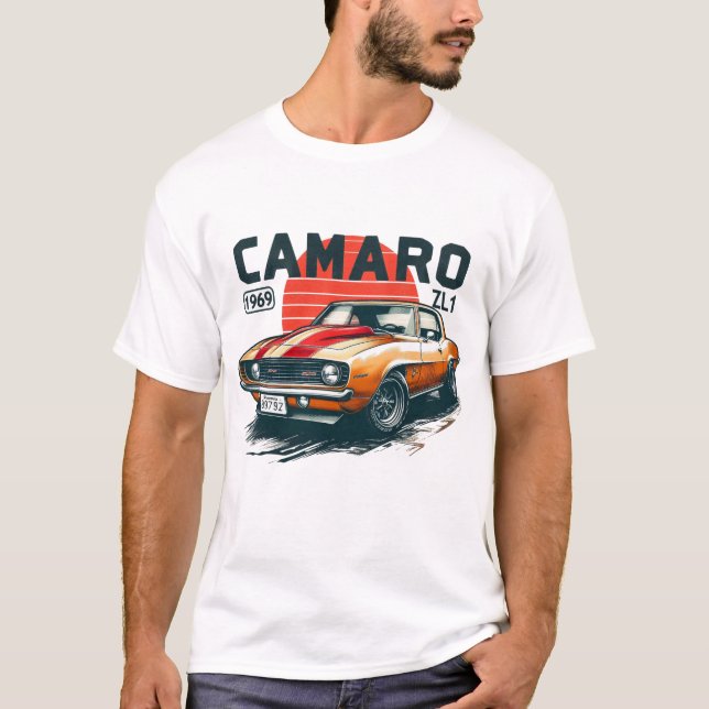 Camiseta Camaro ZL1 1969 (Anverso)