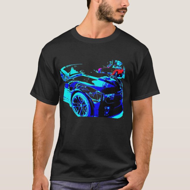 Camiseta Camaro ZL1 en la sala de exposición (Anverso)