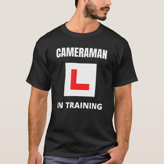 Camiseta Camarógrafo en formación (Anverso)