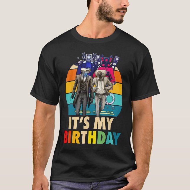 Camiseta Camarógrafo Es Mi Cumpleaños  (Anverso)