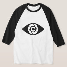 Camarógrafo Raglan Tee — El Shutterclique