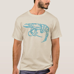 Camiseta Camarón azul