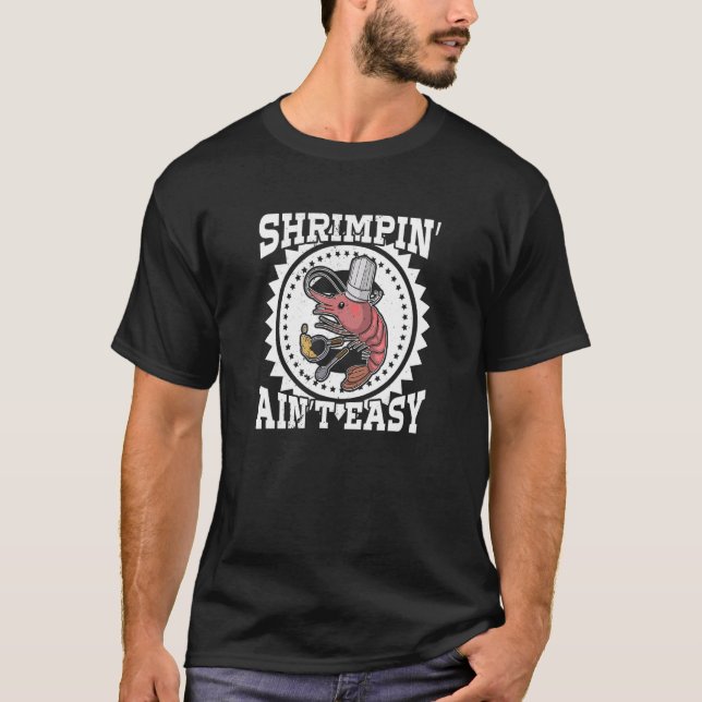 Camiseta Camarón Chef Mariscos 15 (Anverso)