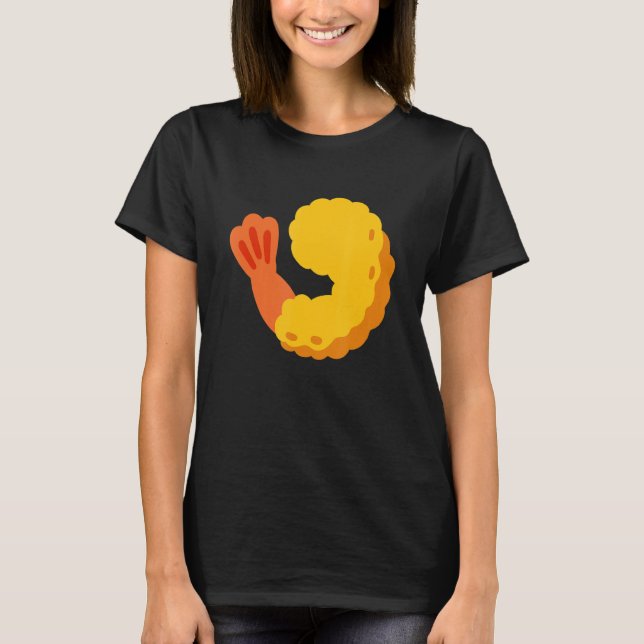 Camiseta Camarón de camarón frito Tempura Prawn Costume (Anverso)