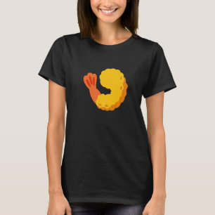 Camiseta Camarón de camarón frito Tempura Prawn Costume