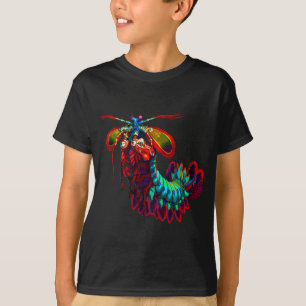 Camiseta Camarón de pavo real mantis