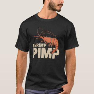 Camiseta Camarón Pimp Divertido Mariscos Hervidos Cangrejo 