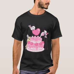 Camiseta Camarón tímido - Tarta de cumpleaños