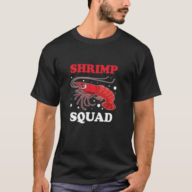 Camiseta Camaroncitos Divertidos Equipo Simplemente Los Mej (Anverso)