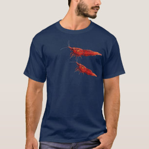 Camiseta Camarones cereza rojos