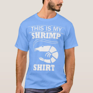 Camiseta Camarones Irónicamente hablando comiendo marisco