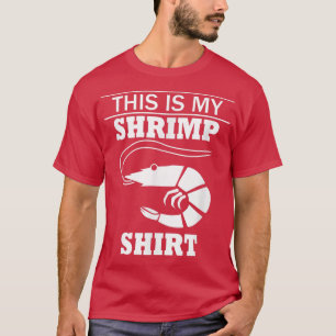 Camiseta Camarones Irónicamente hablando comiendo marisco