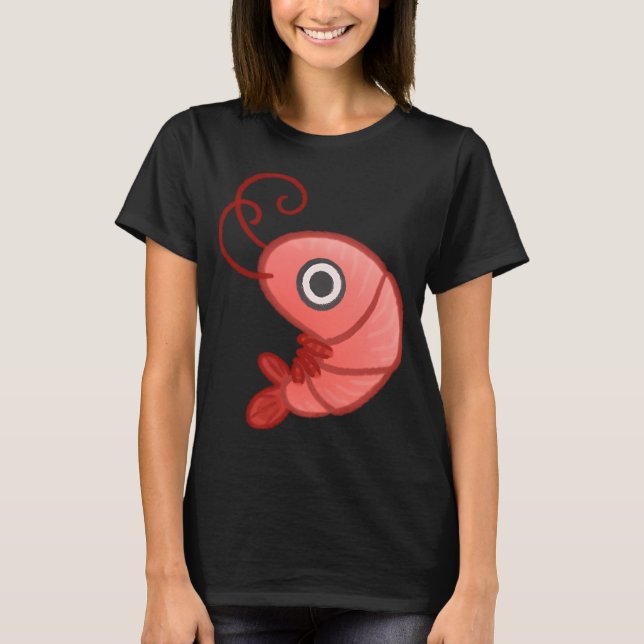Camiseta Camarones Pequeños Lindos (Anverso)
